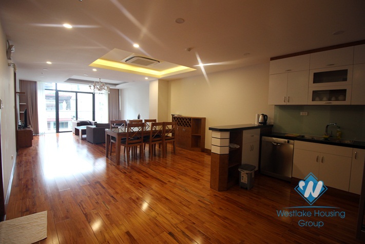 New and modern 3 bed apartment for rent in Truc Bach